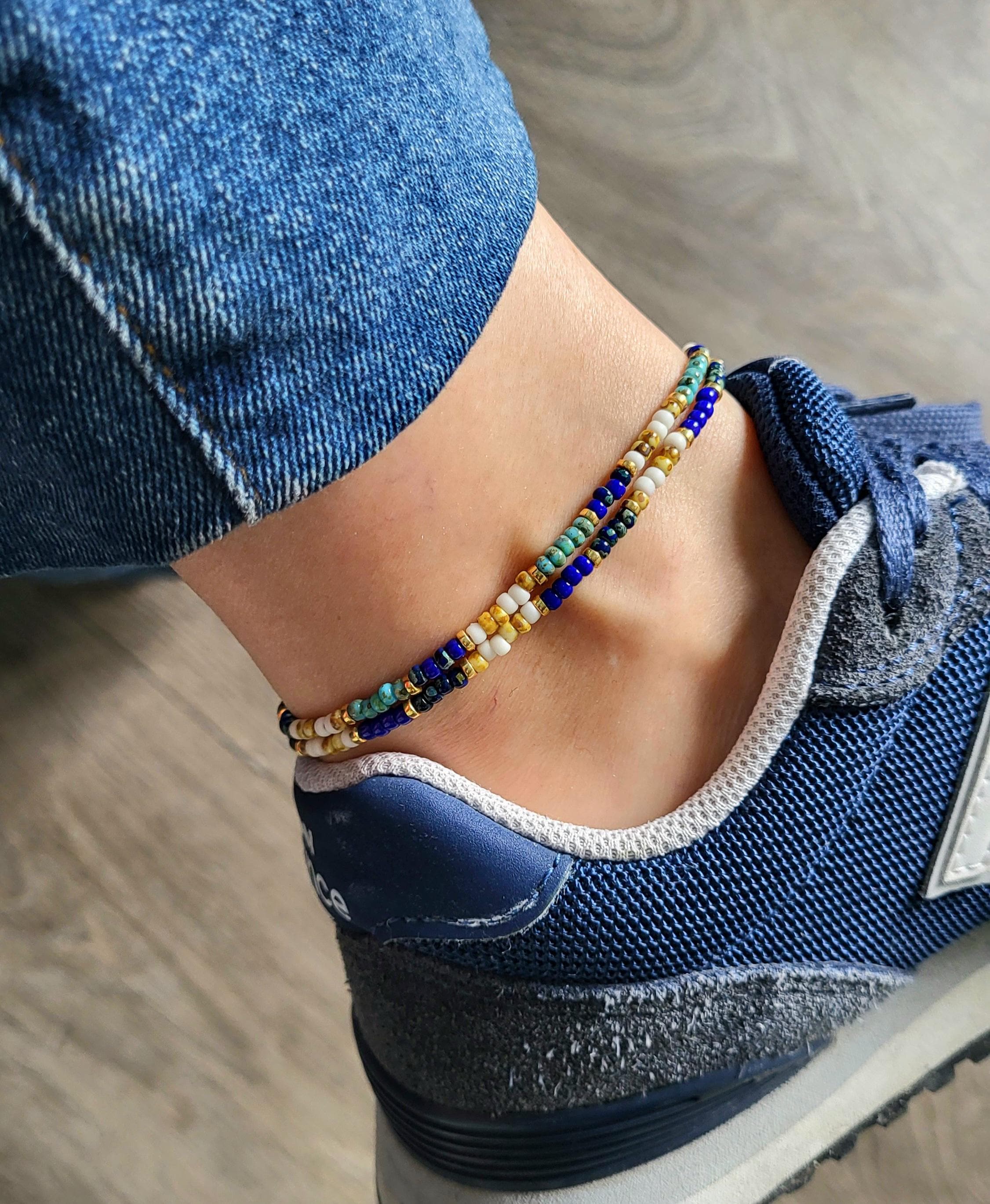 Bracelet De Cheville Femme – Argent Massif 925 – Thanina Bijoux – Médaillons