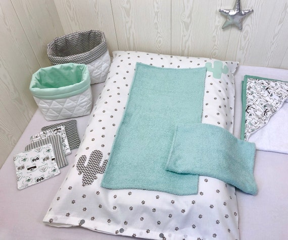 Changing mat with towel 2025