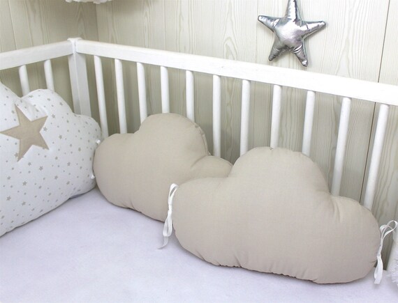 Cloud Cushion With Tethering Links Plain Beige Unit Or Batch Etsy