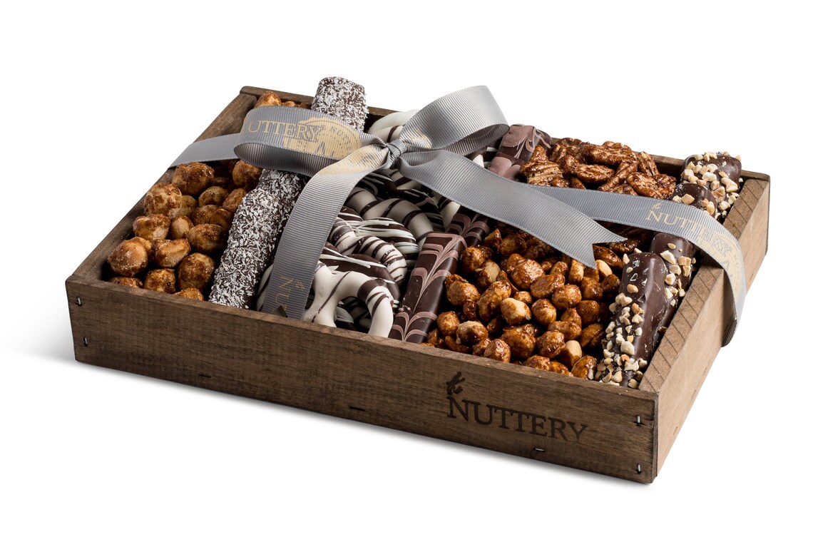 Nuttery Signature Tray Chocolate & Nuts Gift tray Etsy