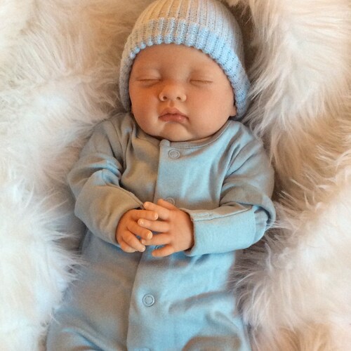Cute Realistic Mottled Skin 19 Sleeping Reborn Baby Girl | Etsy