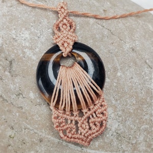 Tiger's eye necklace