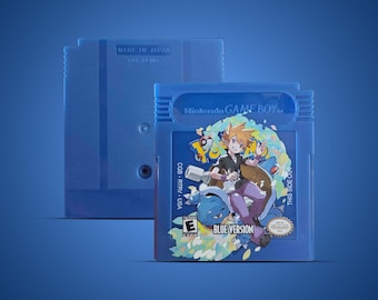 Trainer Blue PKMN Blue GB UV Printed Cart