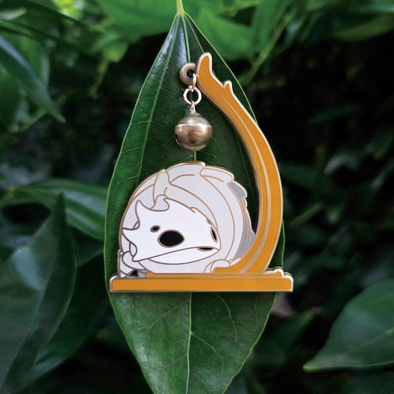 Bell Beast "Eira" Hollow Knight: Silksong Enamel Pin with bell