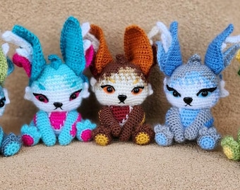 PATTERN BUNDLE**Palia inspired Flutterfox plushie