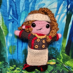 Palia inspired Reth crocheted plushie.