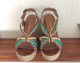 vegan wedge sandals