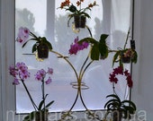 Indoor plant stand Tall plant stand Indoor planter Multi tier pot stand Stand for flowers quot Orchids 25 flowerpots quot