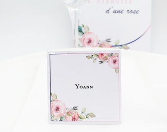 Place cards Douceur - Floral wedding - Country wedding - Romantic