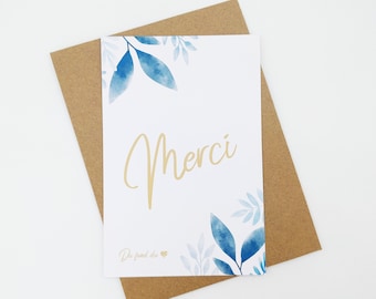 Thank you cards, wedding thanks, baptism, customizable, KlrKrea