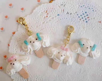 Hund Charm Anhänger Zipper Zieht und Charms für Rucksäcke, Geschenk für Hunde-Liebhaber