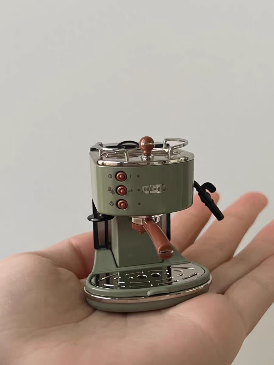 1PCS 1/6 Scale Cute Mini Coffee Machine Model Miniature Dollhouse Kitchen  Cooking Utensils Accessories Toy