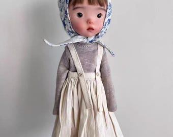 Doll Clothes for Landazz Landoudou ob24 ob22 Doll Artistic style floral camisole skirt