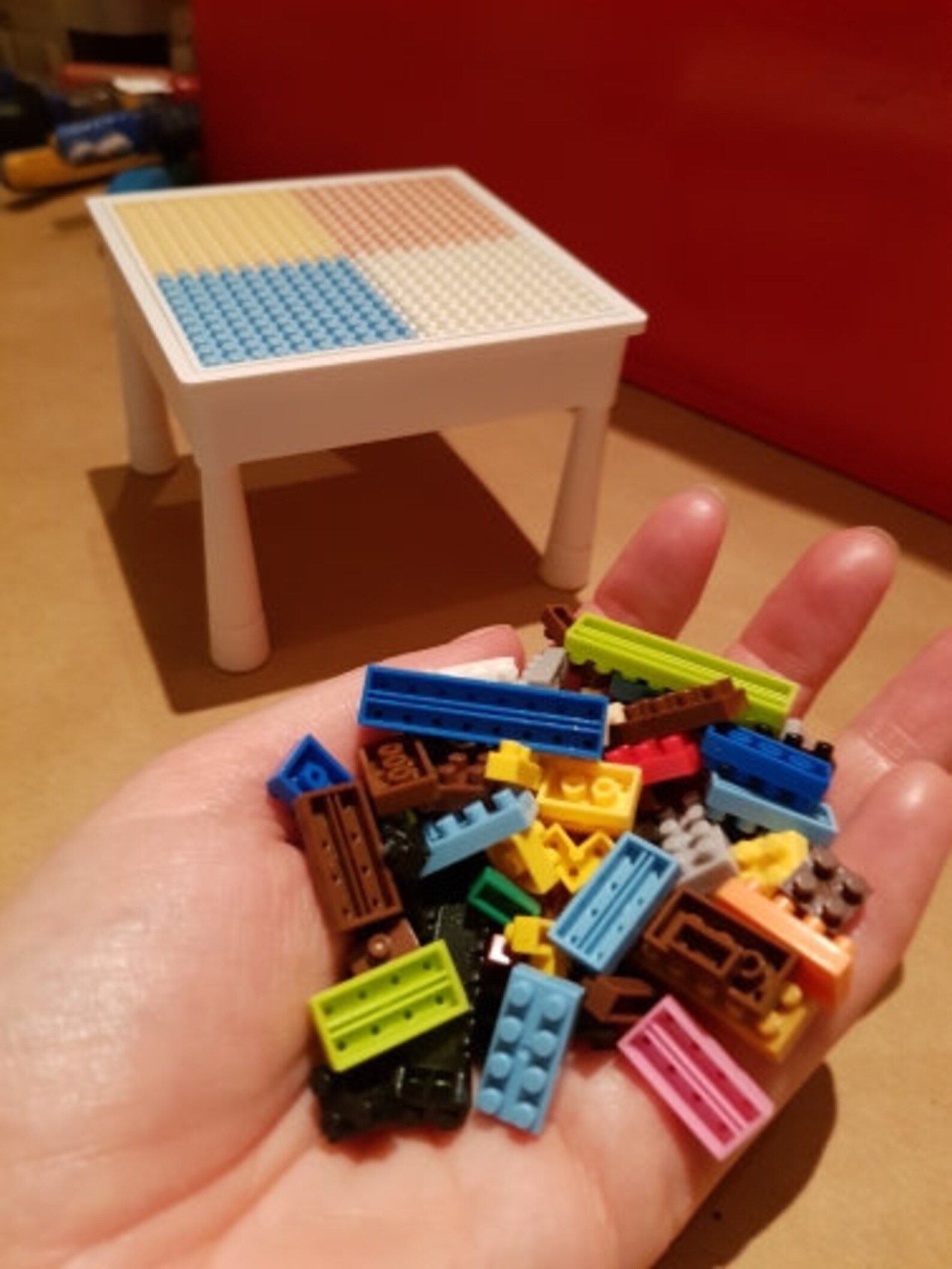 112 Scale Miniature Dollhouse Building Blocks Table Set for Etsy