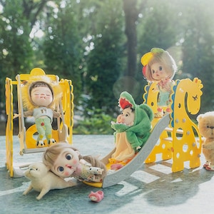 OB11 1/12 Bjd Doll Accessories Toys Plastic Slide Doll Accessories Toys YMY Fashion Doll Accessories Toy For Girls Gifts