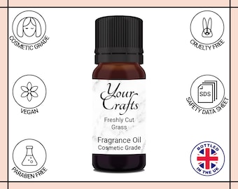 Freshly Cut Grass Fragrance Oil - 10ml 50ml 100ml - High Quality - Cosmetic Grade - Candles - Soaps - Diffusers - Wax Melts - Professional