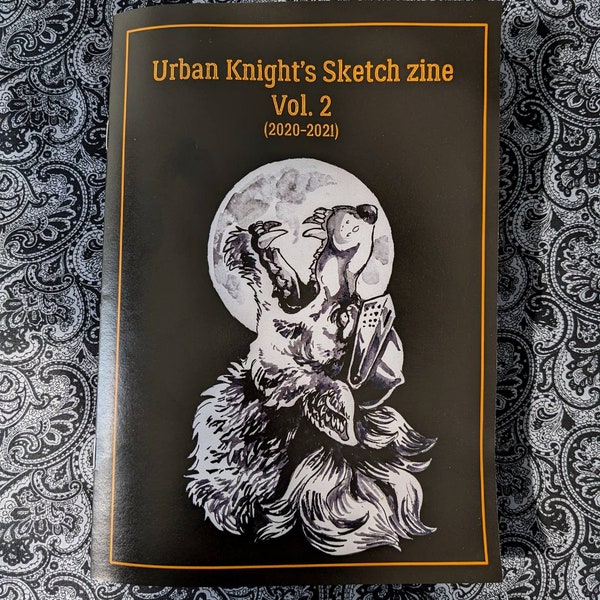 Sketch zine, Vol 2 || Horror sketchbook zine