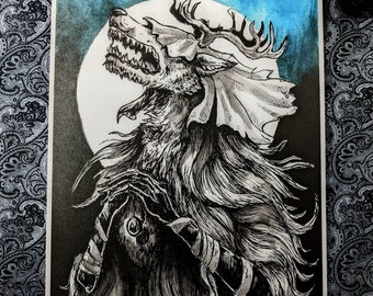 Vicar Amelia || A4 Art Print