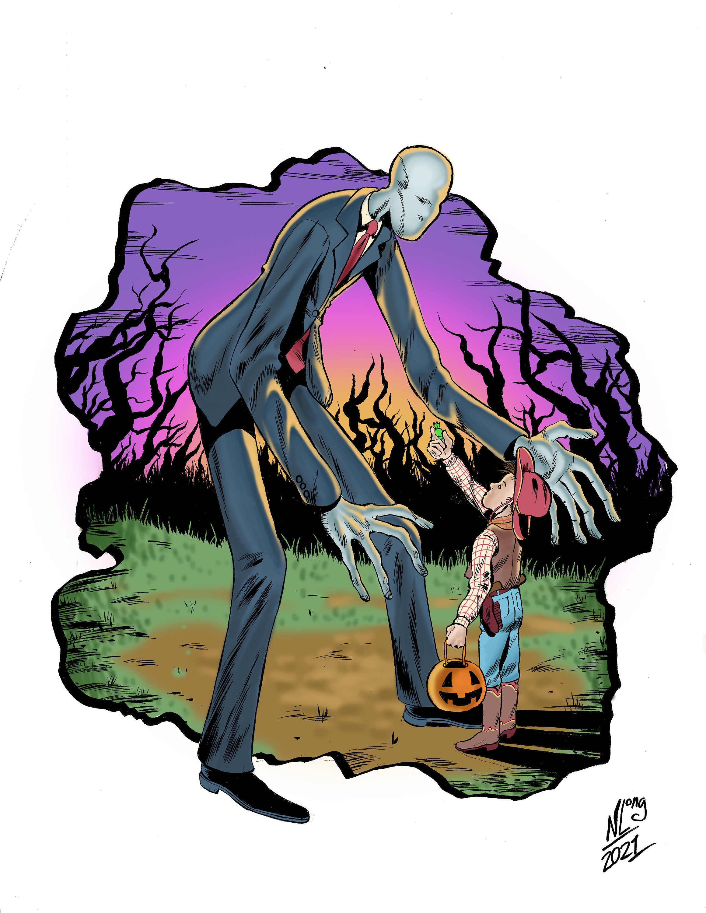 Wendigo Vs Slender Man