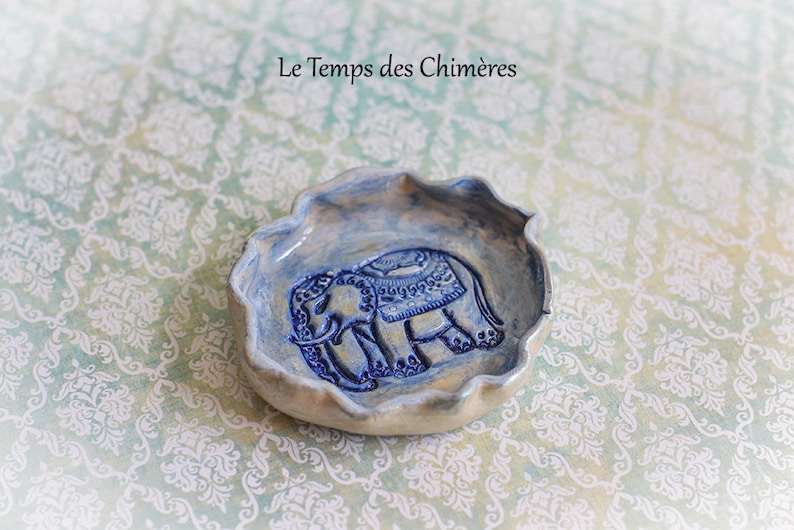 Storage layering polymer clay jewelry dish