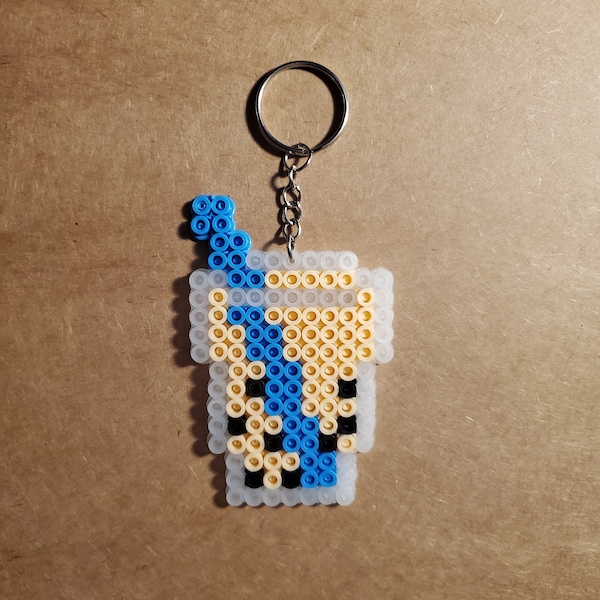 Bubble Tea Perler Etsy Canada