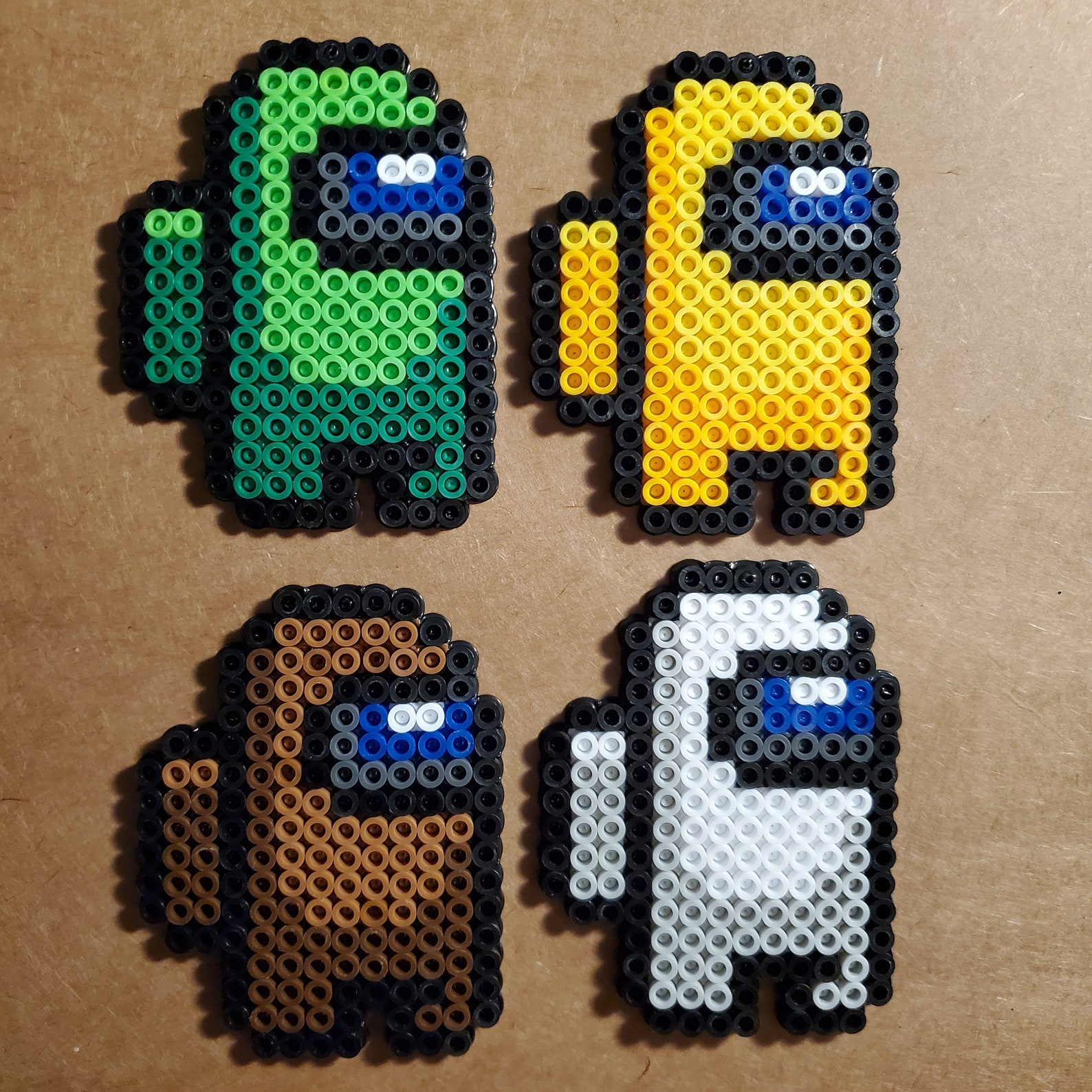 Among Us Perler Beads Images