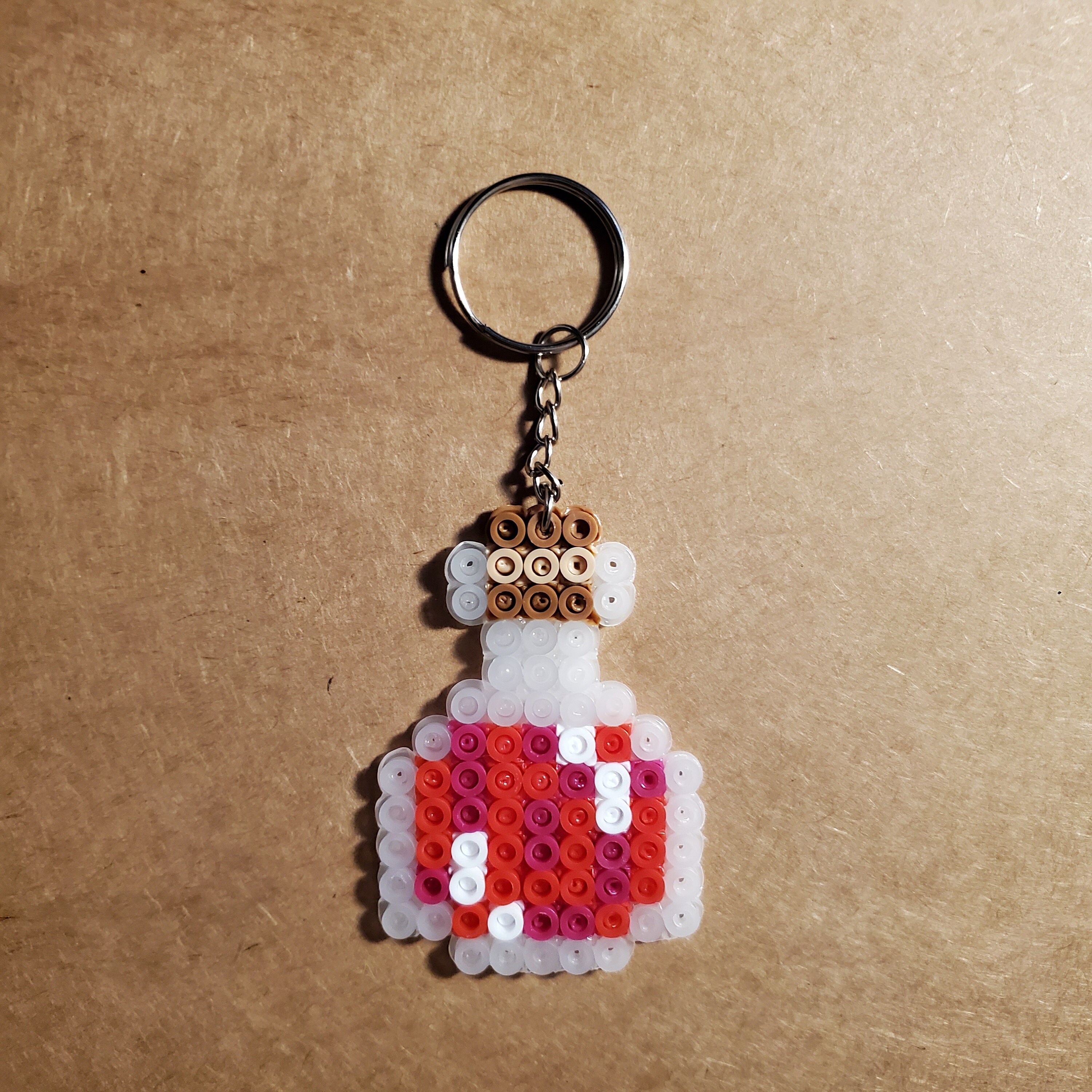 Minecraft Potion Perler Bead Keychain Minecraft ubicaciondepersonas