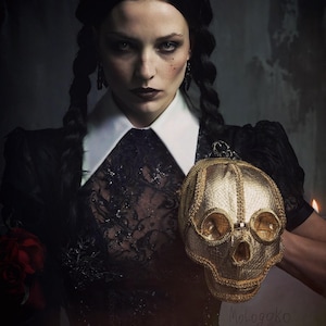 Halloween Wednesday Addams Removable White Pointy Collar Costume Accessory,  Addams Family, Horrow Costume
