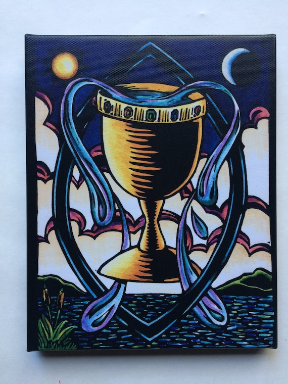 Image result for ace of cups world spirit tarot images