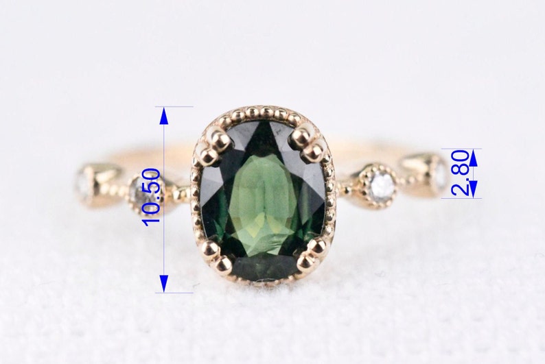 olive green sapphire olive green sapphire