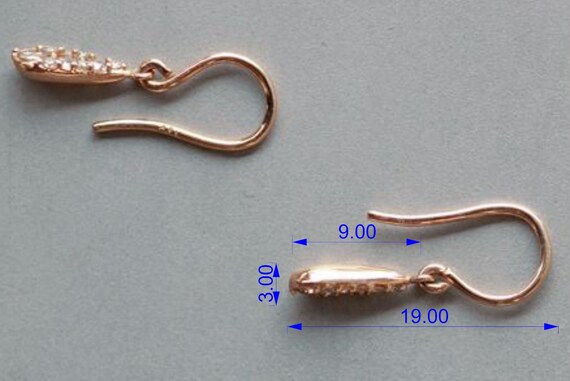Aretes De Lágrima De Oro De 14 Quilates: Aretes De Cúpula Sencillos - España