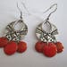 ORANGE EARRINGS