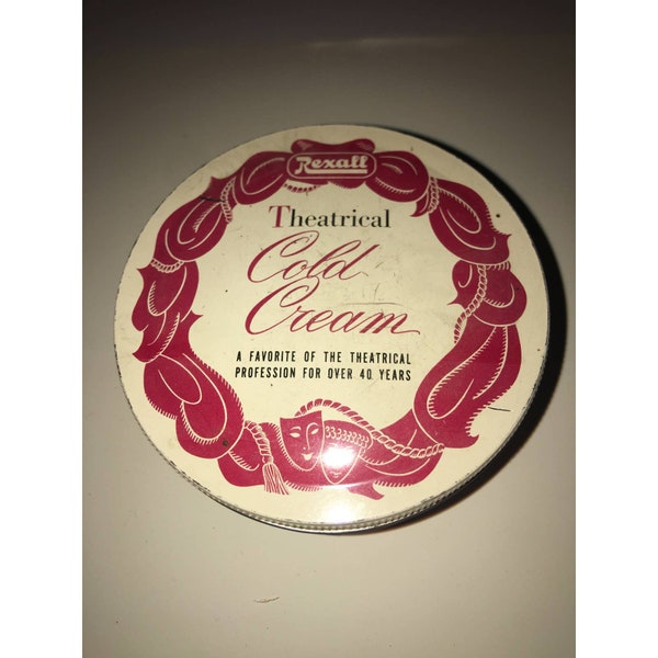Cream Tin Etsy