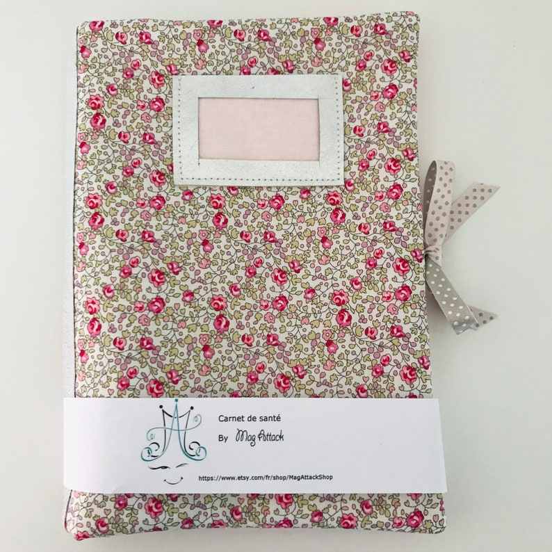 Protects Liberty PERSONNALISABLE ribbons health book