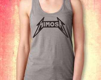 metallic mimosa! tank top workout exercise girls gym top shirt