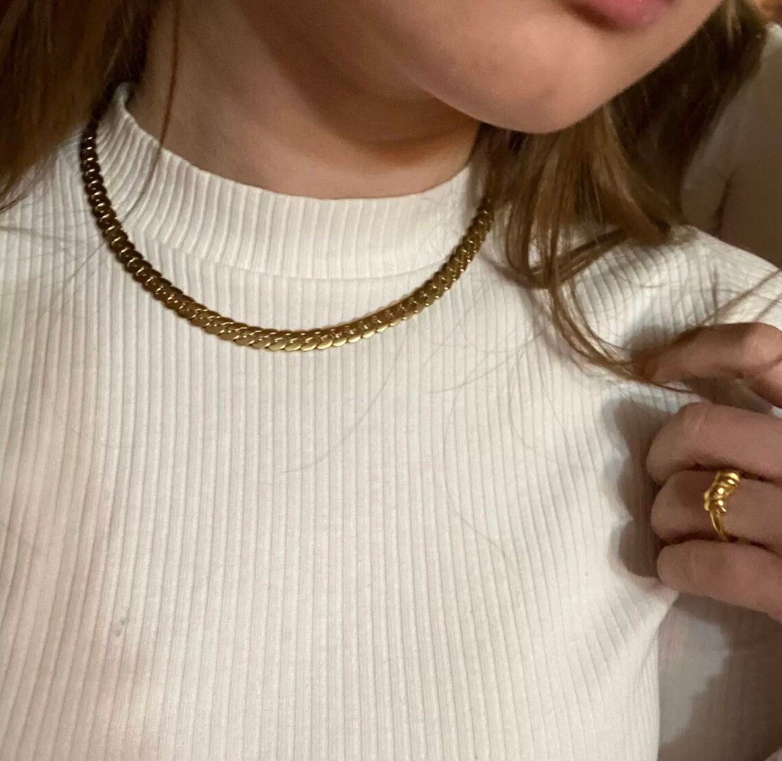 Snake chain choker Clearance