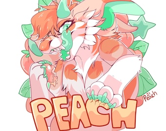 Deluxe Furry Badge