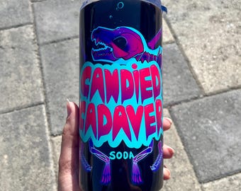 Candied Cadaver- Soda Can Style Tumbler