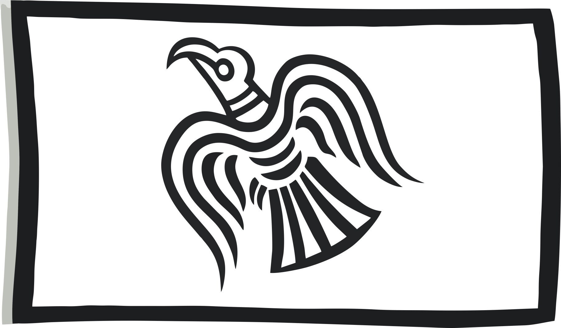 3' X 5' Viking Raven Flag Etsy