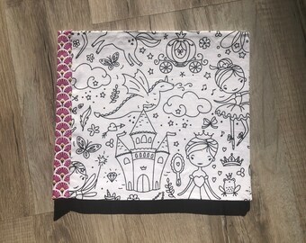 Album de coloriage lavable zéro déchet