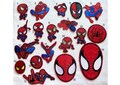Iron-on embroidered patch - SUPERHERO, SPIDERMAN - Iron-on applique - Choice of design product logo
