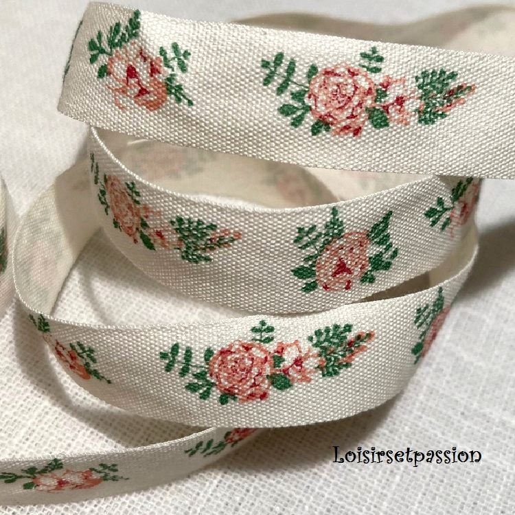 Fabric Measuring Tape Ribbon, Printed Cotton Ribbon, Sewing, Label