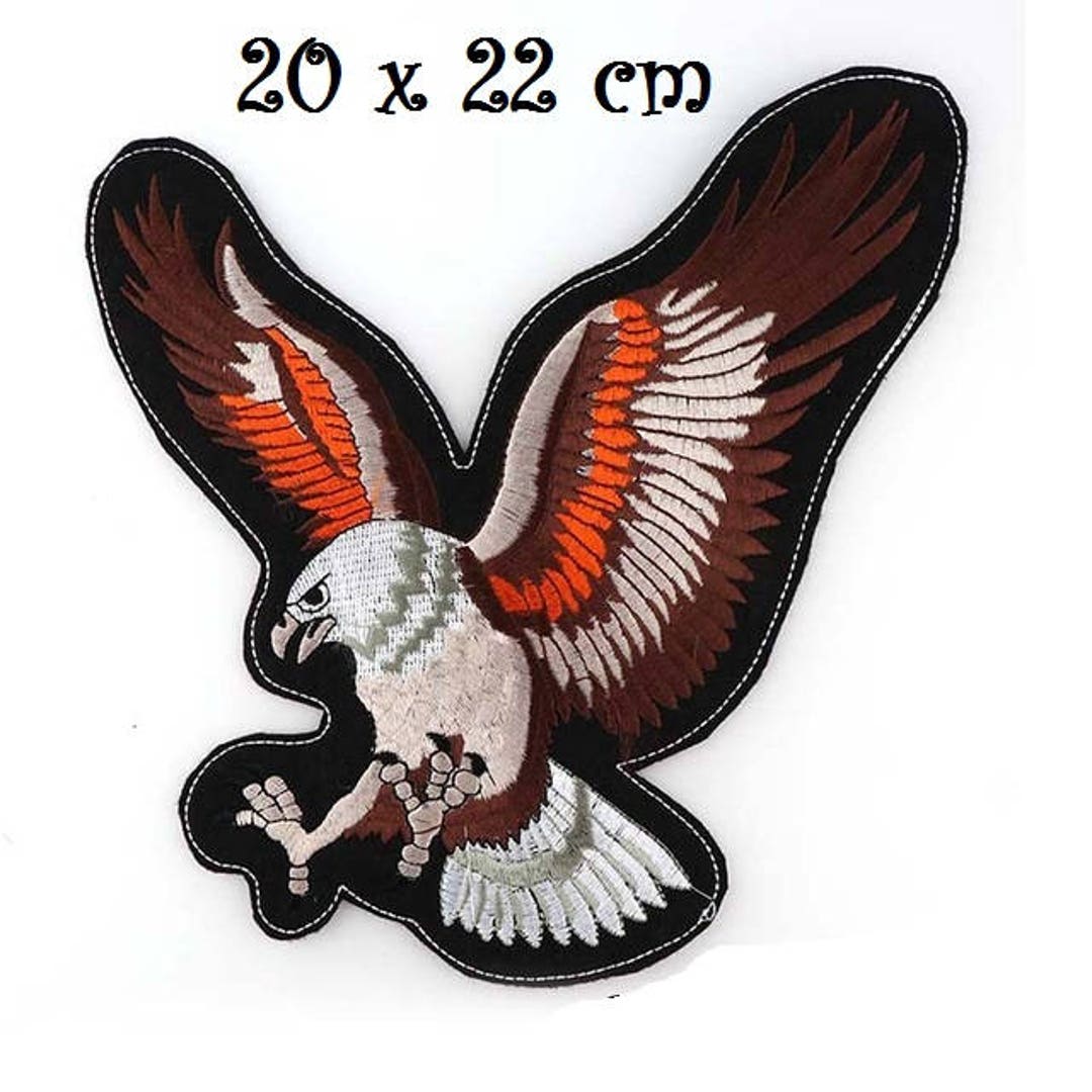 Patch Brodé Thermocollant Rétro Automobile/moto - Longueur 9 Cm, Style Vintage, à Repasser