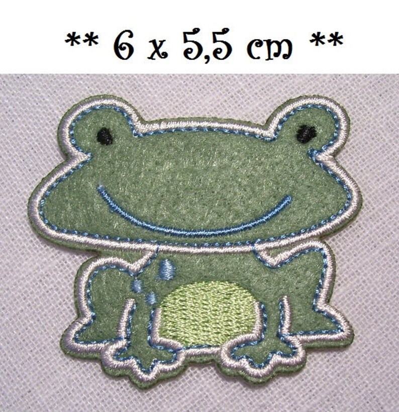 ÉCUSSON PATCH BRODÉ Applique thermocollant ** 6 x 4,5 cm ** AGNEAU MOUTON BLANC