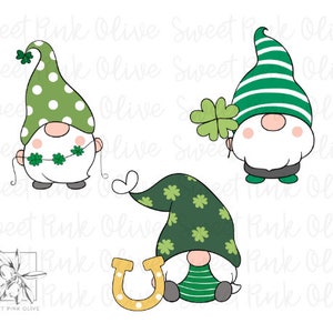 St Patrick's Day Gnome Cookie Cutter Set#1, SPD GNOME, Fondant and Playdoh cutters too! Build your own set