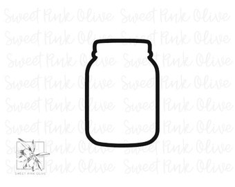 Mason Jar Cookie Cutter