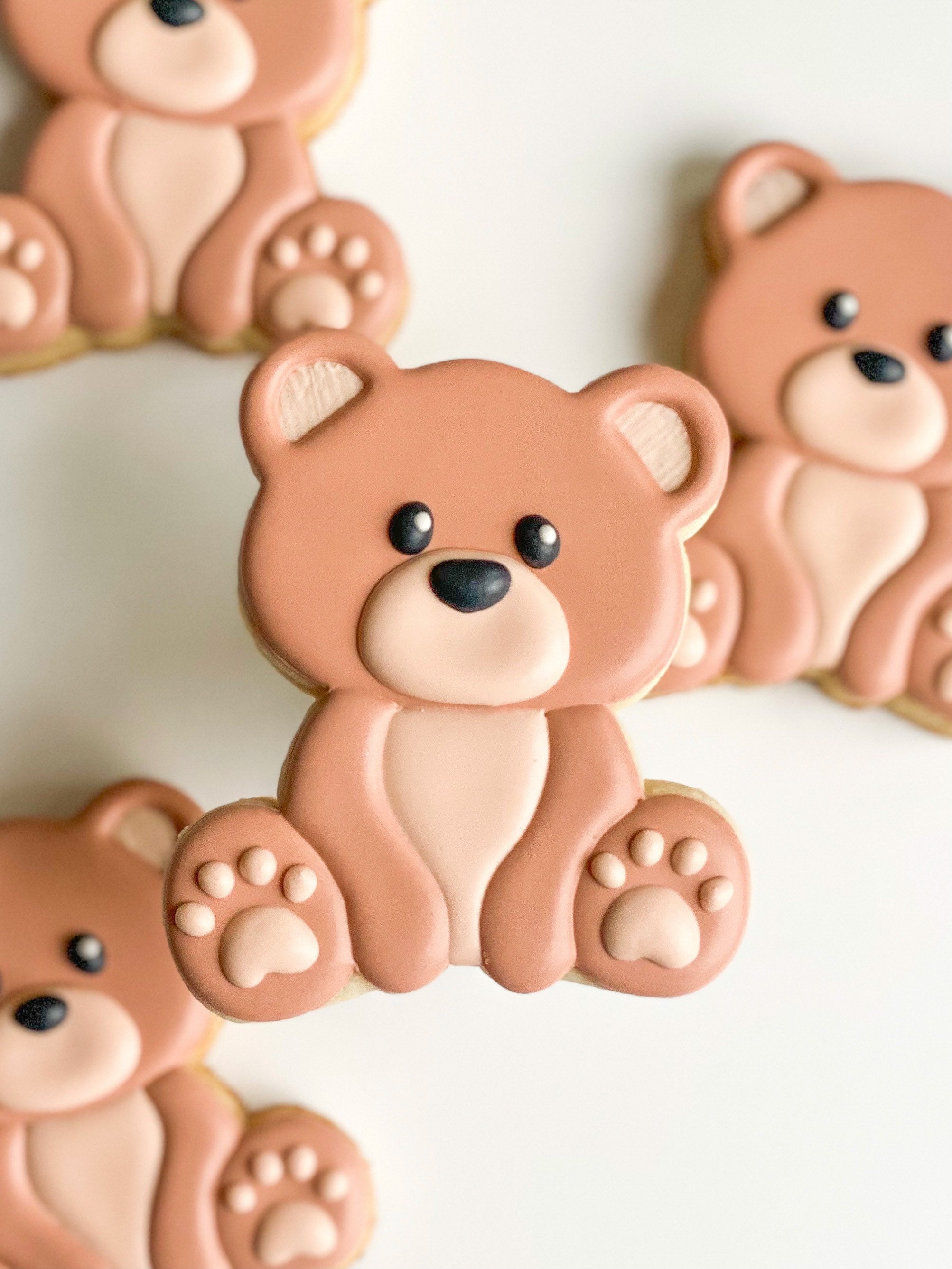 1 Dozen Mini Teddy Bear Cookie Cutters