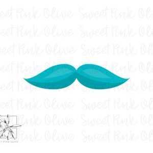 Mustache #3 Cookie Cutter