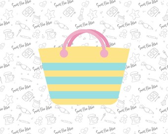 Summer Beach Bag 2 Cookie Cutter