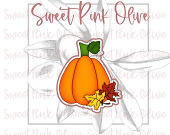 Pumpkin, Fall Pumpkin #7 Cookie Cutter, Fondant and playdoh cutters too!